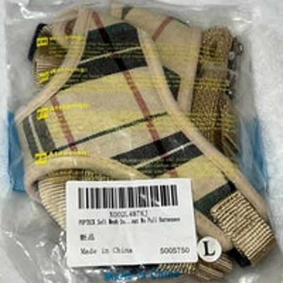 PUPTECK Soft Mesh Dog Harness Pet Puppy Cat Comfort Padded Vest No Pull Harness - Picture 1 of 5